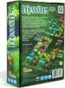 A vibrant box of the game 'Ecosystem' by GENIUS GAMES, featuring lush artwork showcasing various ecosystems. The back of the box displays the game components and instructions, indicating it's suitable for nature enthusiasts and strategy lovers.