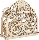 UGears 3D Theater DIY kit featuring intricate wooden gears and theatrical designs, showcasing creativity with a mechanical puzzle aesthetic. Ideal for hobbyists and puzzle enthusiasts.