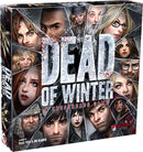 Dead of Winter: A Crossroads Game board game box featuring dramatic artwork of diverse characters, showcasing a post-apocalyptic theme with bold title text.