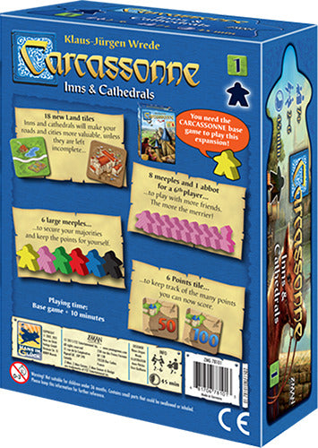 Carcassonne: Expansion 1 – Inns & Cathedrals