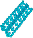 Rainbow Loom Duo Jewel Combo is a vibrant DIY kit that includes a blue loom with multiple pegs. It's perfect for creating unique and colorful bracelets, accessories, and crafts.