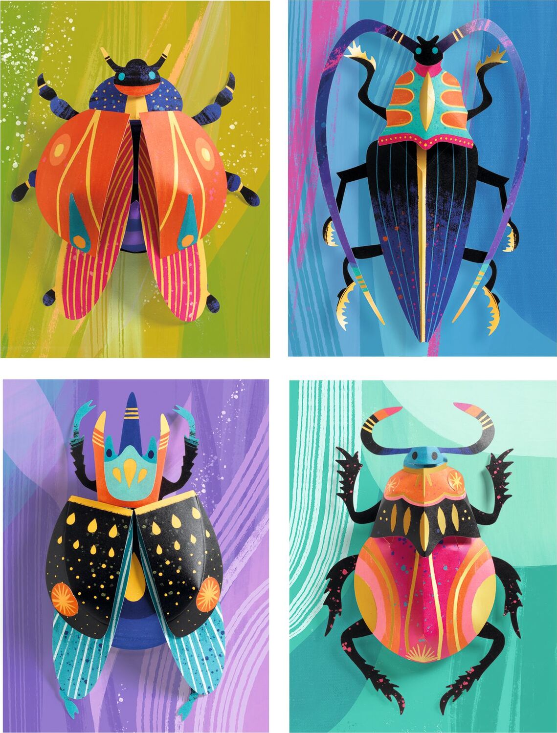 Paper Bugs Paper Creation
