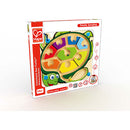 Colorback Sea Turtle by HaPe International is a colorful, educational toy designed for children aged 24 months and up. The puzzle features a turtle shape with removable, brightly colored pieces that help enhance fine motor skills and promote learning through play. The playful design includes a smiling turtle character, making it engaging for little ones.