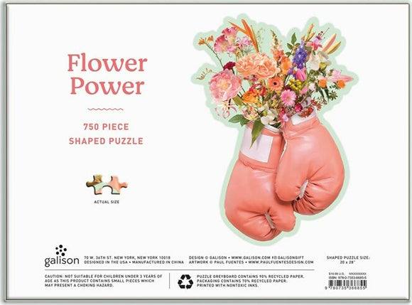 Flower Power Shaped Puzzle EurekaPuzzles