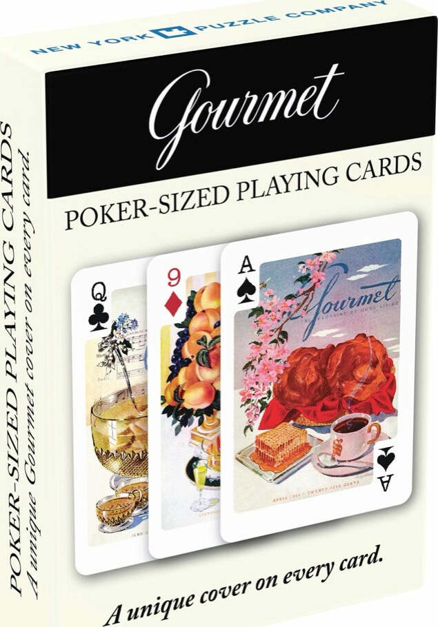 Gourmet Poker Sized Playing Cards