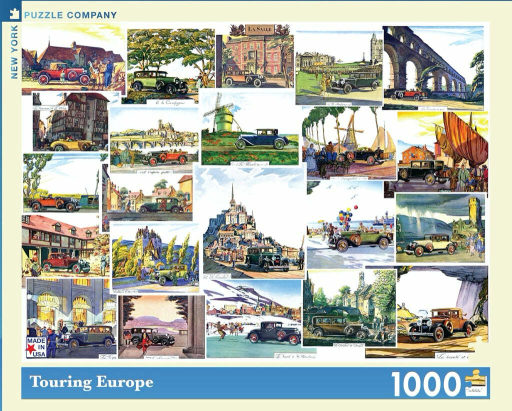 Touring Europe Puzzle (1000pc)
