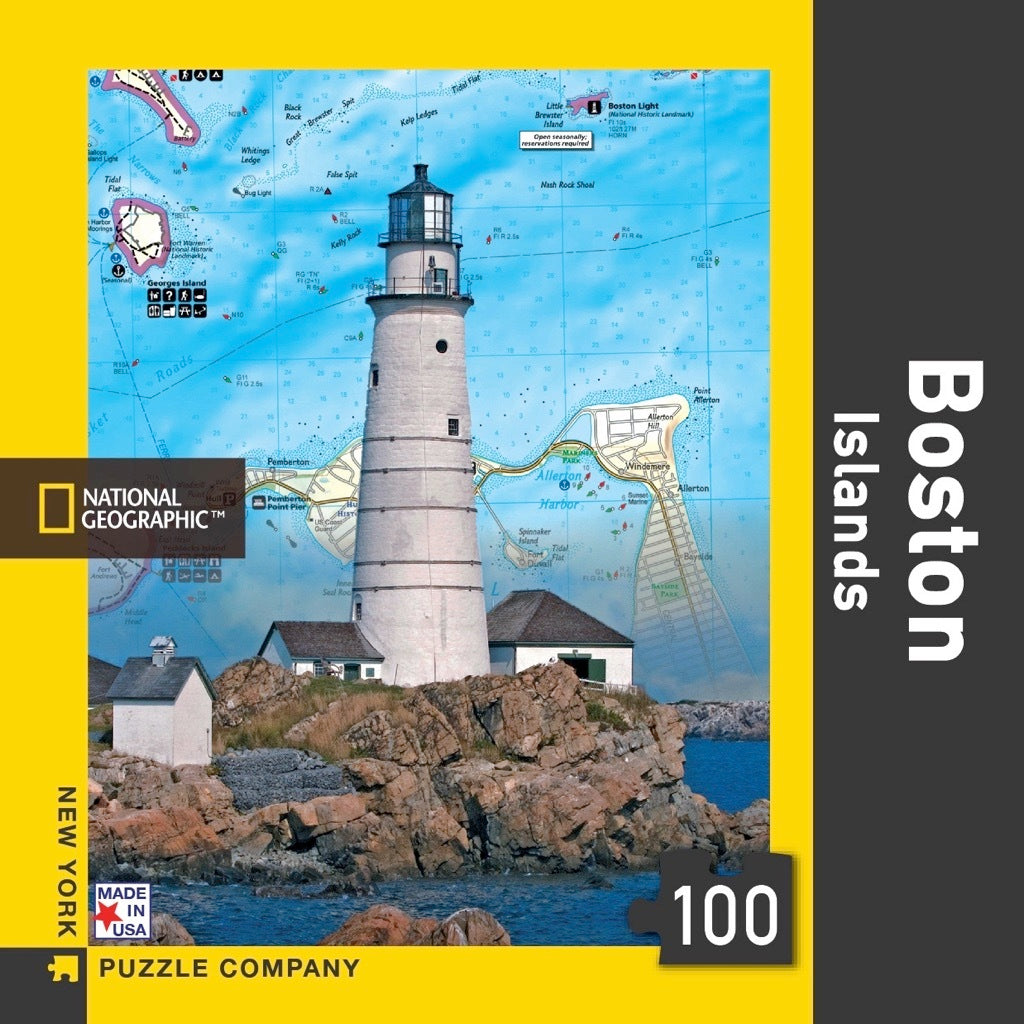 Boston Islands Mini Puzzle (100pc)