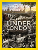 The Under London National Geographic Puzzle (1000 pieces) by New York Puzzle Company features a detailed illustration of London’s history, displaying iconic landmarks like Big Ben and scenes of construction and exploration underground. The vibrant design is framed by a yellow border, making it an engaging jigsaw puzzle for history and puzzle enthusiasts alike.
