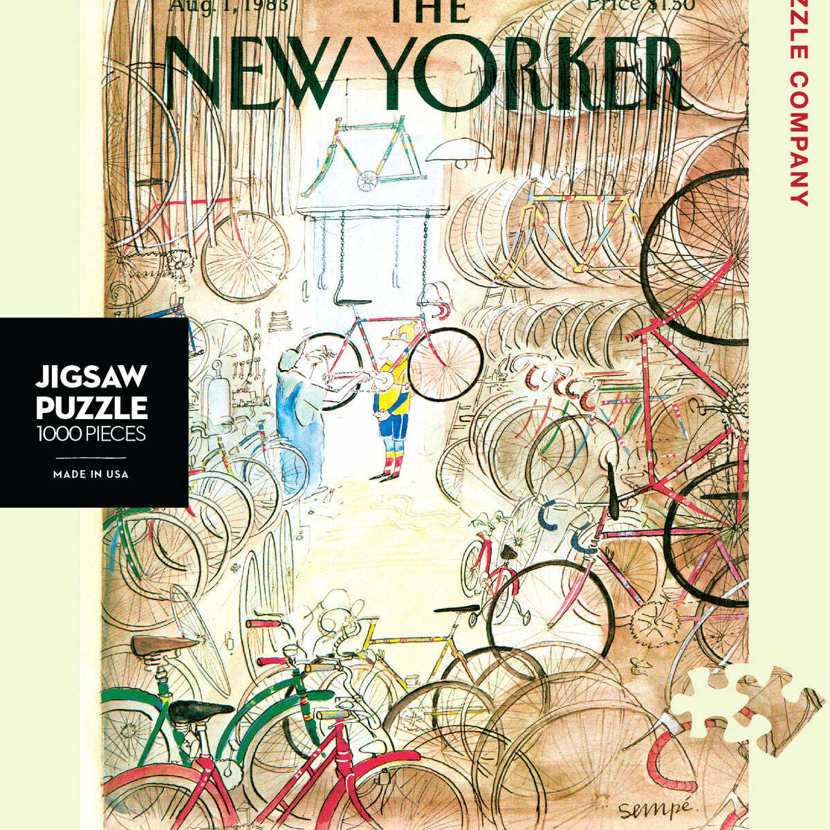 Bicycle Shop Puzzle (1000pc)