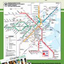 A 500-piece jigsaw puzzle featuring the Boston T Map, showcasing various transit lines and stations in vibrant colors. Ideal for puzzle lovers and those who appreciate Boston's transit system.