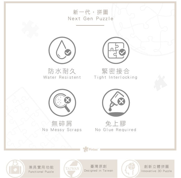 A vibrant 3D jigsaw puzzle light featuring Van Gogh's 'Starry Night'. The puzzle pieces are designed for tight interlocking and are water resistant, making it an innovative and functional piece of art. Ideal for art lovers and puzzle enthusiasts.