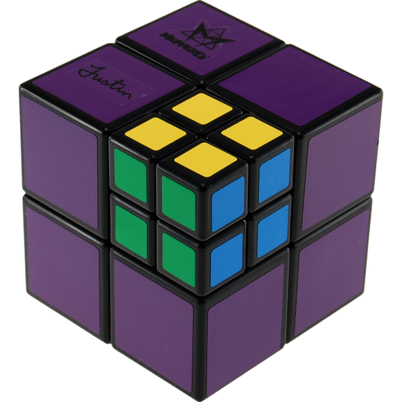 The Pocket Cube features a vibrant mix of four colors: purple, green, blue, and yellow. This mechanical puzzle is crafted by Mefferts and offers a compact design. Ideal for puzzle enthusiasts, it challenges spatial reasoning and problem-solving skills while delivering an engaging, hands-on experience.