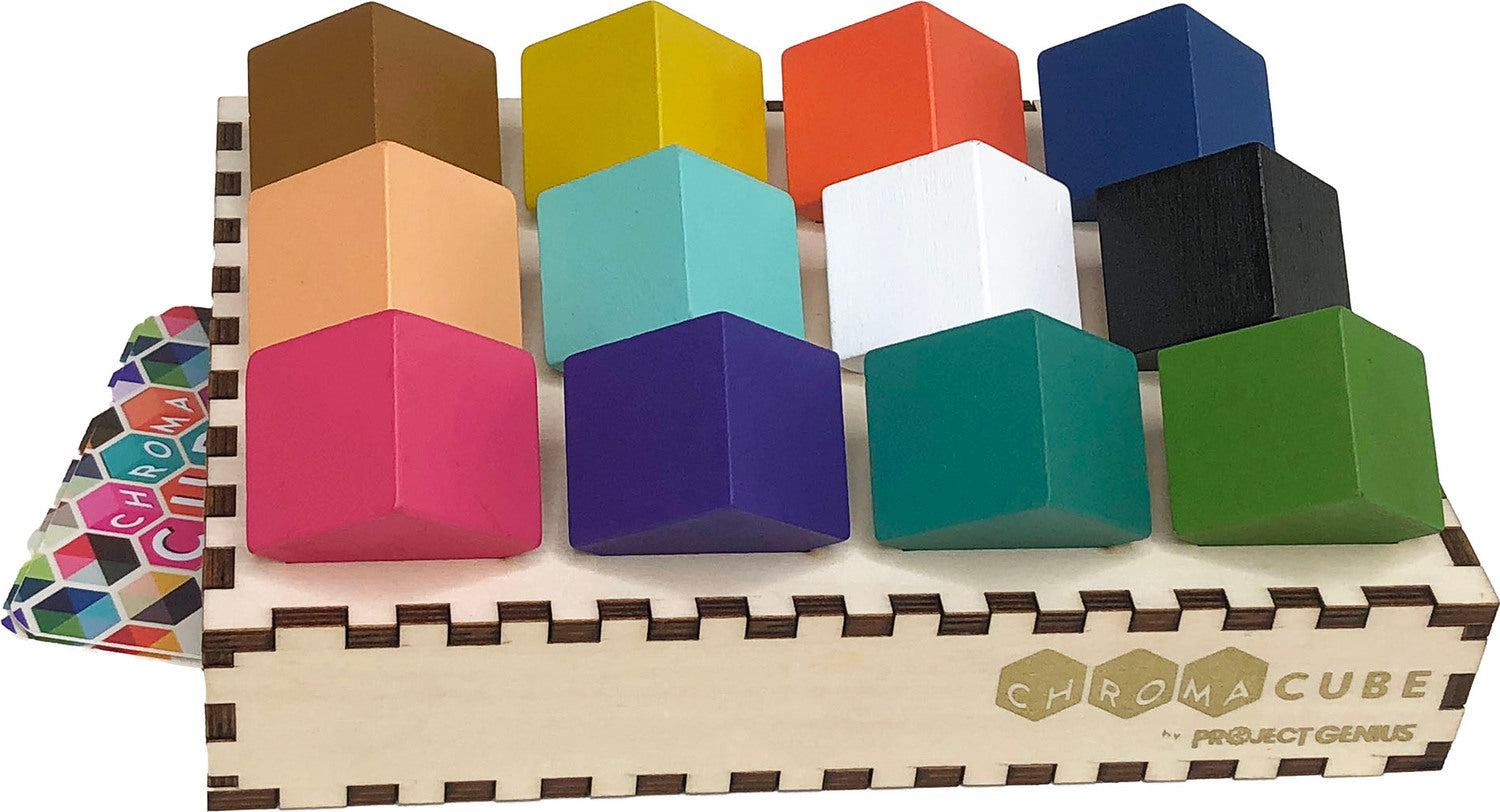 Chroma Cube Mechanical Puzzle - Project Genius | EurekaPuzzles