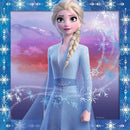 A beautiful jigsaw puzzle featuring a stunning illustration of Elsa from Disney's Frozen, surrounded by a snowy backdrop. The puzzle showcases intricate details and vibrant colors, perfect for fans and puzzle enthusiasts alike.
