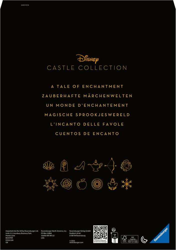 Comprar Puzzle Ravensburger Castillo Disney - Rapunzel 1000 piezas 173365