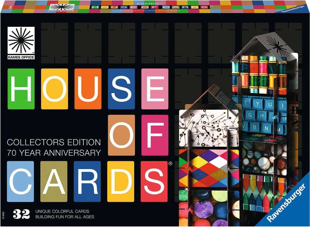 Eames House of Cards Jigsaw Puzzle by Ravensburger | EurekaPuzzles