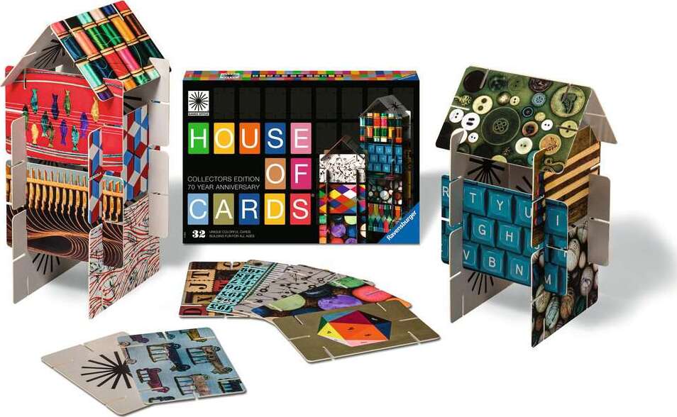 Eames House of Cards Jigsaw Puzzle by Ravensburger | EurekaPuzzles