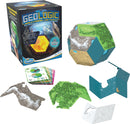 GeoLogic by Thinkfun is a challenging mechanical puzzle featuring a vibrant 3D globe. The puzzle comes with various textured pieces representing different terrains, along with 60 unique challenge cards for engaging problem-solving activities. Suitable for ages 8 and up, it promotes critical thinking and spatial reasoning skills, making it perfect for families and puzzle enthusiasts.