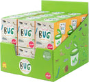 The Bug Spotter Kit by Tiger Tail is displayed in a vibrant green box. Each kit features an illustrated container with a lid for observing bugs and includes engaging graphics of various insects like worms and beetles. The packaging highlights its focus on STEAM education and is suitable for children aged 3 and up.