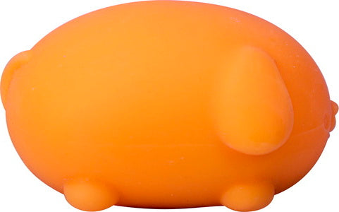 NeeDoh Funky Pup by Schylling is a squishy, bright orange fidget toy shaped like a cute dog. It features a soft, rubbery texture and rounded ears, perfect for stress relief and sensory play.