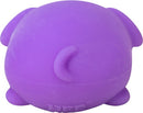 The NeeDoh Funky Pup by Schylling is a vibrant purple, squishy fidget toy shaped like a playful puppy. Its soft exterior and rounded design make it perfect for squeezing and stress relief, appealing to both kids and adults who enjoy tactile toys.