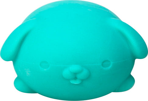 The NeeDoh Funky Pup is a soft, squishy fidget toy shaped like a cute, cartoonish puppy. It has a vibrant teal color, rounded body, and playful facial features, making it an ideal stress reliever and sensory toy for both kids and adults.