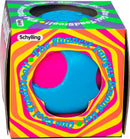 Needoh Groovy Shroom by Schylling, a fun, colorful fidget toy featuring a vibrant blue and pink design. Perfect for stress relief and sensory play.