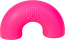 The Needoh Mac 'N Squeeze is a bright pink, squishy fidget toy shaped like a half-circle. Its smooth surface and soft texture provide tactile stimulation and stress relief, making it perfect for sensory play and relaxation.