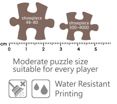 Sweet Dreams 2 x 80 piece jigsaw puzzle set by Pintoo. Features moderate puzzle sizes designed for every player, suitable for family fun. Includes water-resistant printing for durability.