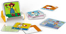 Dress Code by Smart Toys & Games is a colorful mechanical puzzle featuring various themed illustration cards. The puzzle promotes creativity as players match different clothing styles with corresponding figures displayed on a stand. Includes layers depicting seasonal themes like summer and winter, offering multiple levels of challenge from starter to master. Perfect for enhancing cognitive skills and imaginative play.