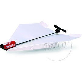 The PowerUp 2.0 Electric Plane is a DIY kit designed for aerodynamics enthusiasts. Featuring a sleek paper airplane design, it has a compact motor connected to a propeller for powered flight. The kit includes easy-to-follow instructions for assembly and offers an engaging hands-on experience for users of all ages. Perfect for learning about flight mechanics and enhancing creativity.