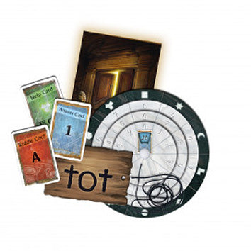 Exit: The Mysterious Museum game by Thames & Kosmos, featuring various game components including help cards, answer cards, a game board, and an immersive mystery theme.