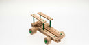 The Cars Explorer 50 pcs DIY kit from Matador features interlocking wood pieces to build various car models. The kit includes colorful wooden connectors and has a unique design that encourages creativity and hands-on learning for children and adults alike.