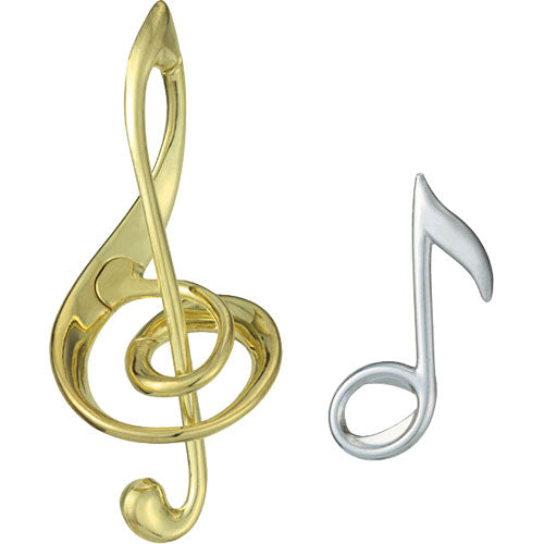 The Cast Harmony mechanical puzzle by Hanayama features an intricate design of a treble clef in gold and a silver eighth note. This unique puzzle challenges users to separate the two pieces and then reassemble them, providing an engaging brain teaser for puzzle enthusiasts and music lovers alike.