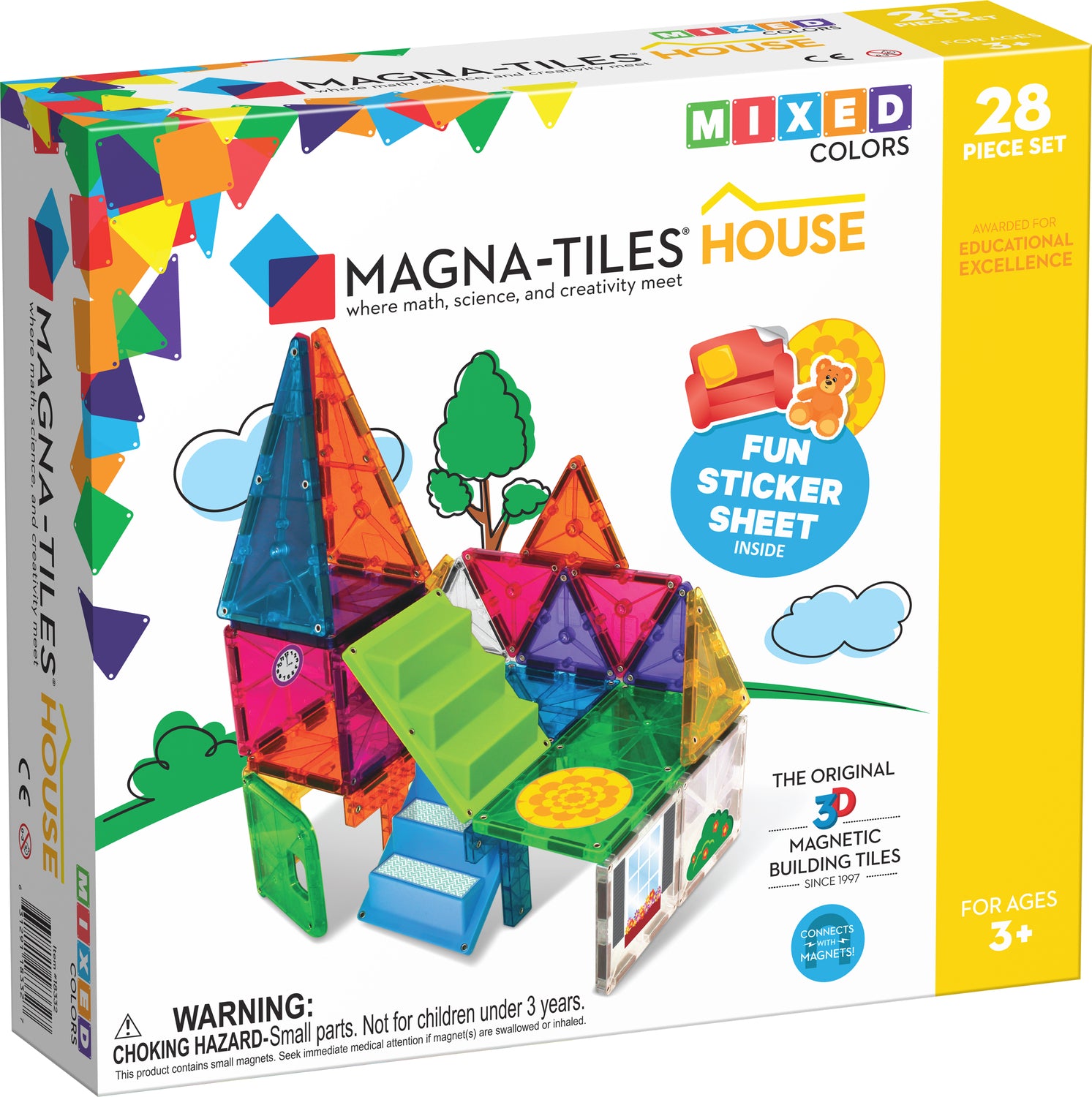 Magna Tiles House - 28 Piece Set